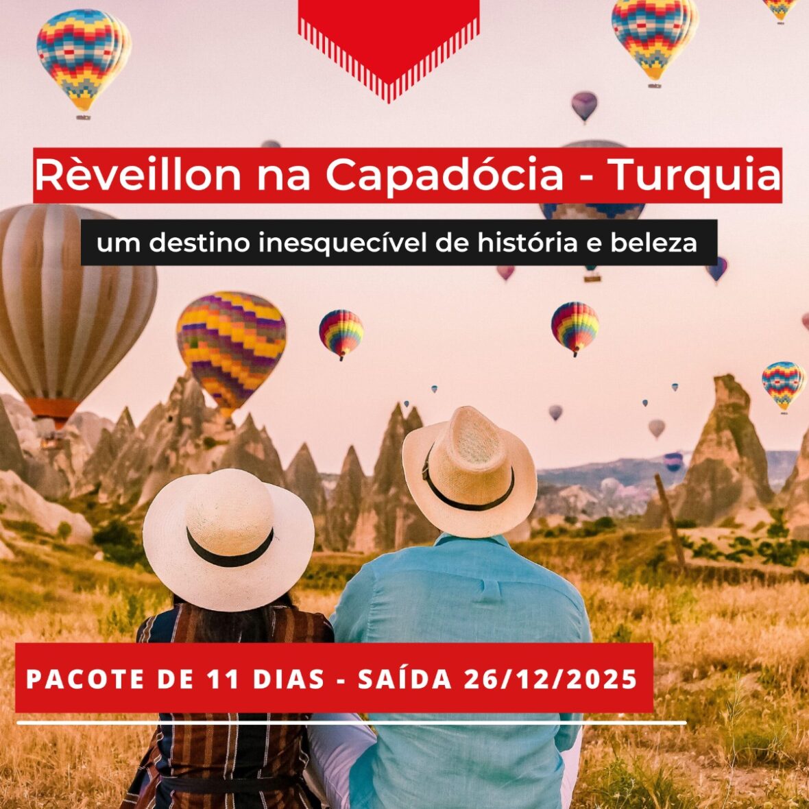 Rèveillon na Capadócia